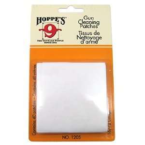  Hoppes Gun Cleaning Patches, 16 to 12 Gauge Everything 
