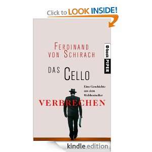 Das Cello (German Edition) Ferdinand von Schirach  Kindle 