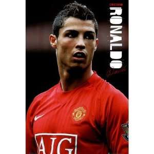   United (Cristiano Ronaldo) Sports Poster Print