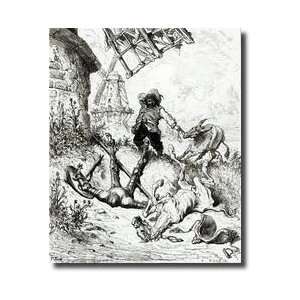   Quixote De La Mancha By Miguel Cervant Giclee Print