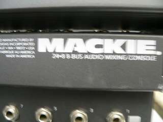 MACKIE 8 Bus Pro Audio Mixer 24x8x2 Mixing Console  