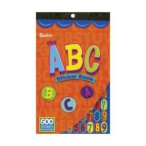  Darice Sticker Book 9 1/2X6 ABC 600 Stickers; 12 Items 