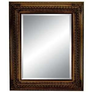 Elizabeth Regina Wall Mirror in Mahogany Gold