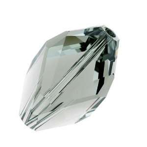 Swarovski Crystal #5650 28x18.5mm Cubist Bead Black Diamond (1 Bead)