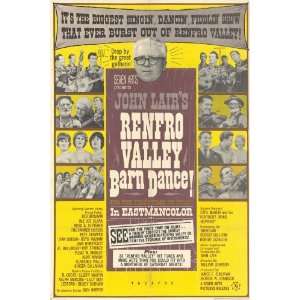  Renfro Valley Barn Dance Movie Poster (11 x 17 Inches 