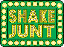 Shake Junt Casual Fridays Button Up Shirt Neen Williams Art Green 