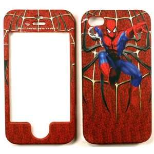  Spiderman iPhone 4 4G 4S Faceplate Case Cover Snap On 