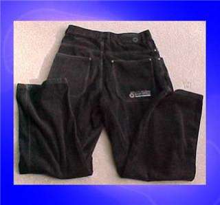 South Pole Mens Black Corduroy Pants Size 32  