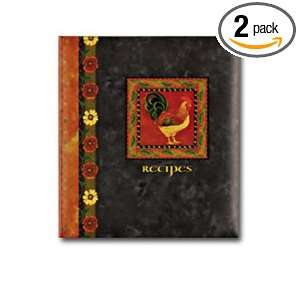  CR Gibson Chanticleer Pocket Page Recipe Book (Pack of 2 
