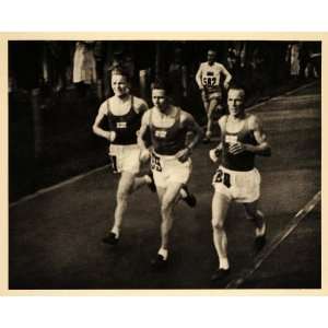   Runners Race Riefenstahl   Original Photogravure