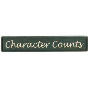  Character Counts: Office Products