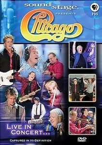 Chicago   Soundstage DVD, 2004 741952624493  