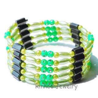   Magnetic Hematite Necklace Bracelet Multipurpose Loose Bead String