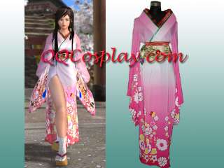 Dead or Alive 4 Kokoro Kimono Version Costume Cosplay  
