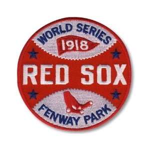  1918 Boston Red Sox World Series Patch: Sports & Outdoors