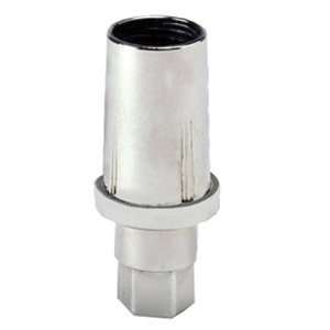 Stainless Steel Adjustable Hex Toe Bullet Foot Insert for 1 O.D 