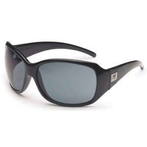  Roxy Eyewear Minx Shiny Black Sunglasses Sports 