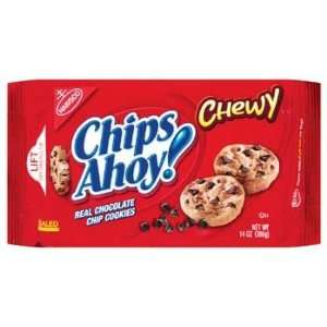 Nabisco Chips Ahoy Chewy Chocolate Chip Cookies 14 oz (Pack of 12 