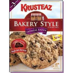 Krusteaz Bakery Style Soft & Chewy Oatmeal Raisin Cookie Mix 18 Oz   6 