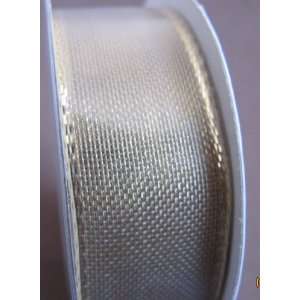 Craft Wire Edge Metallic Ribbon Trim: Shimmery Gold Tones 4 Yards Long 