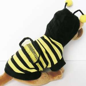  Bumble BeeCostume Hoodie Jacket pet dog clothes APPAREL Chihuahua 