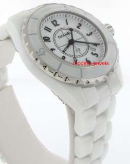 Chanel H0968 J12 White Ceramic Quartz 33 mm Ladies Watch   