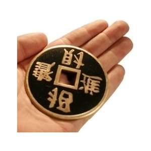  Chinese Coin   Jumbo Sasco  Money Magic Trick Acce Toys 