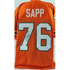 Signed Warren Sapp Jersey   Miami Jsa #w193482   Autographed NFL 