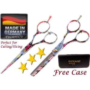 Elegant Solingen Hairdressing Barber Thinner & Scissor (SET) 7 Free 
