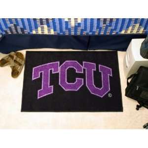  Texas Christian University Starter Rug