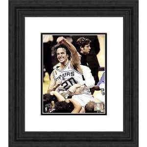  Framed Manu Ginobili San Antonio Spurs Photograph: Sports 