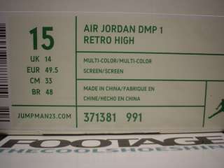 2009 Nike Air Jordan I Retro DMP CHICAGO BULLS BLACK VARSITY RED WHITE 