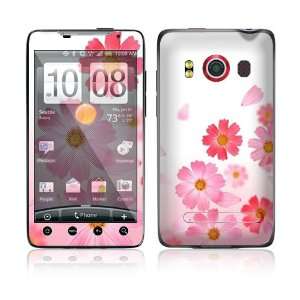  HTC Evo 4G Skin Decal Sticker   Pink Daisy Everything 