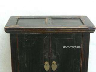 Chinese Antique Small Wooden Side Table Chest SE03 04  