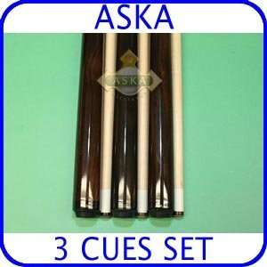  Sneaky Pete Aska SP2 SET of 3 pool cues Perfect Quality 