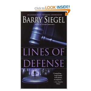 Lines of Defense (9780345438225) Barry Siegel Books