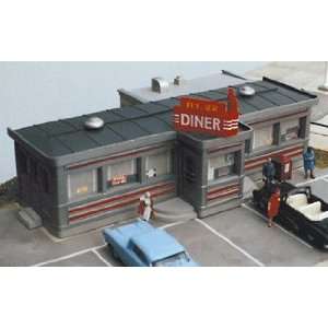   City Classics HO Scale 110 Route 22 Diner Building Kit: Toys & Games