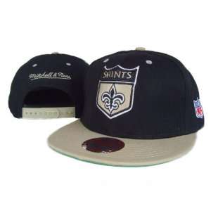  New Orleans Saints Mitchell&Ness NFL Snapback Hats: Sports 