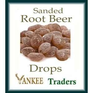 Claeys Root Beer Sanded Candy Drops ~ 2 Lbs ~ Old Fashioned Flavor