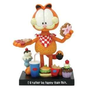  Garfield Bobble Figurine   Happy & Thin