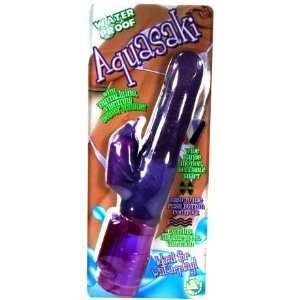    Waterproof Aquasaki Lavender jelly vibrator 