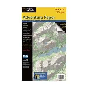    National Geographic Adventure Paper Legal Size