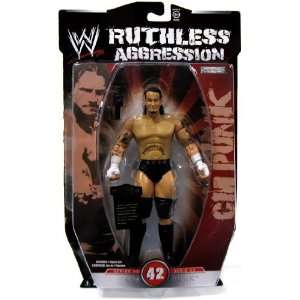   Ruthless Aggression Series 42 Action Figure CM Punk: Toys & Games