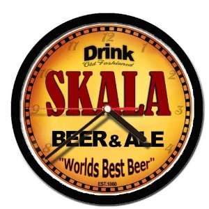 SKALA beer and ale cerveza wall clock 