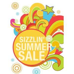  Sizzling Summer Sale Color Burst Sign
