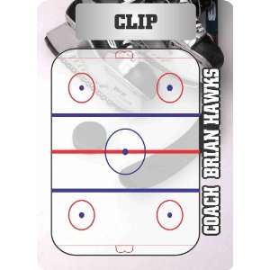 Personalized Hockey Coach Clipboard 