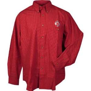    Boston Red Sox Matrix Long Sleeve Dress Shirt: Sports & Outdoors