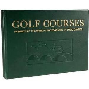  GOLF COURSES by David Cannon special edition in rich Green 