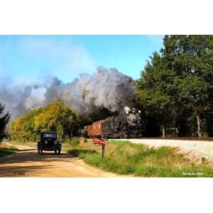  America sports Coal Fired Locomotive meets Ford Model A 