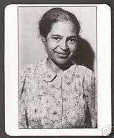ROSA PARKS Civil Rights PICTURE PHOTO HISTORY CARD  